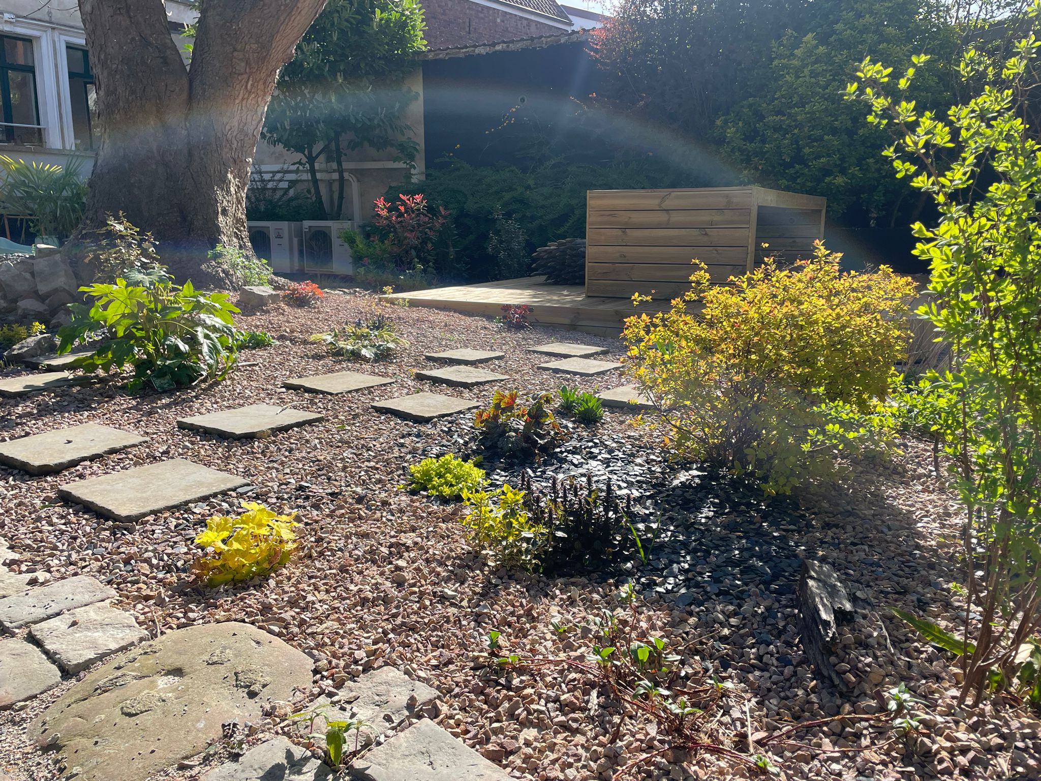 Création minérale paysagère