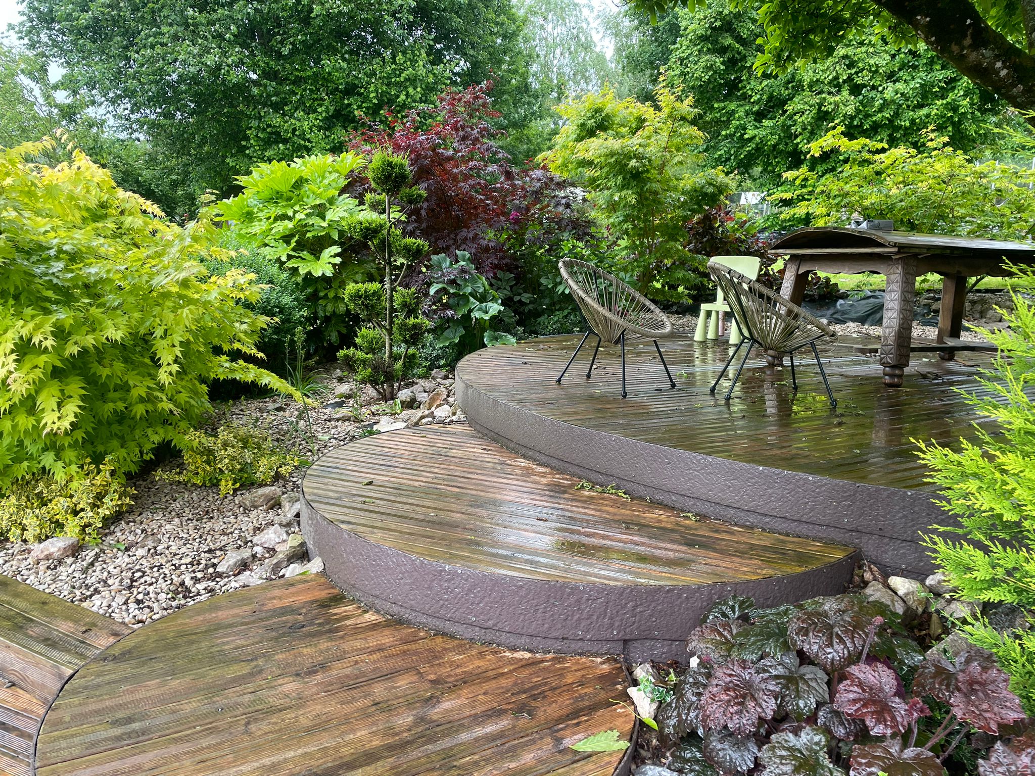 Terrasse en bois sur mesure